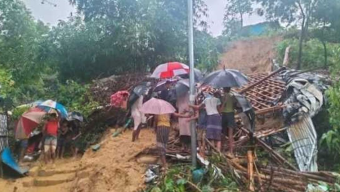 উখিয়ায় রোহিঙ্গা ক্যাম্পে পৃথক পাহাড়ধসের ঘটনায় মৃত্যু-৬