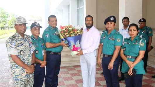 বরিশালে নবনিযুক্ত পুলিশ কমিশনার শফিকুল ইসলামের দায়িত্ব গ্রহণ!