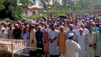 বাবা-মা ও ভাইয়ের কবরের পাশে চিরনিদ্রায় তোফাজ্জল