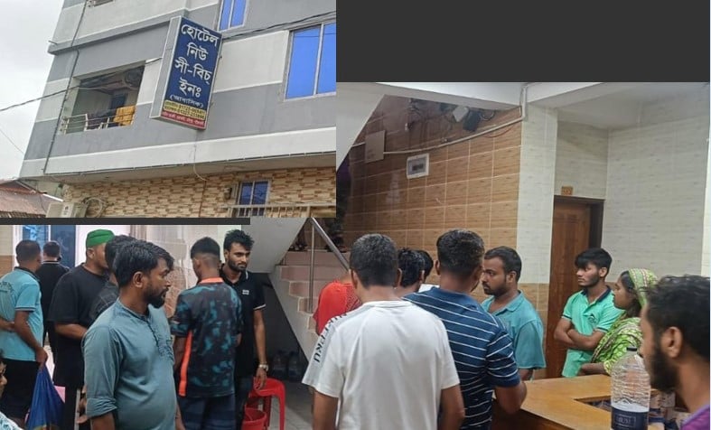 কুয়াকাটায় আবাসিক হোটেলে এক তরুণীর ঝুলন্ত লাশ উদ্ধার