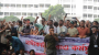 হাইকোর্ট প্রাঙ্গণে আইনজীবী ও শিক্ষার্থীদের বিক্ষোভে