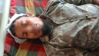পিরোজপুরে ব্যবসায়ীকে পেটালো পুলিশ সদস্য