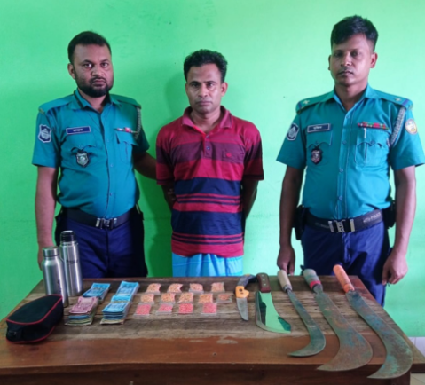 বরিশালে পুলিশের চোখ ফাঁকি দিয়ে ইউপি সদস্য রাসেলের ইয়াবা ব্যবসা রমরমা, (পর্ব-১)
