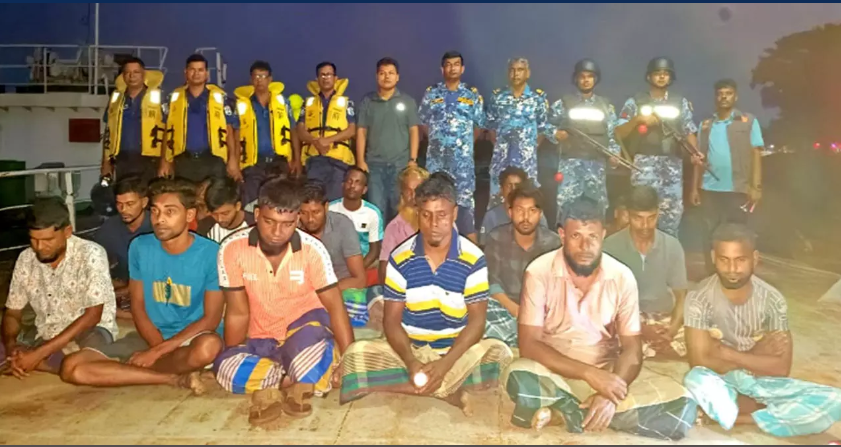 বরিশালে নিষেধাজ্ঞা অমান্য করে ইলিশ ধরায় ৬ দিনে ৯৪ জেলের কারাদণ্ড