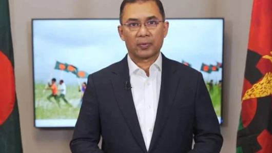 শক্ত হাতে পরিস্থিতি নিয়ন্ত্রণ করুন ,অন্তর্বর্তী সরকারকে: তারেক রহমান