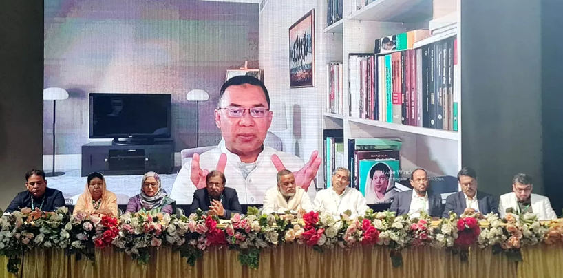 ভারতে বসে শেখ হাসিনা বাংলাদেশকে অস্থিতিশীল করার ষড়যন্ত্র করছে: তারেক রহমান