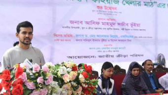 গণঅভ্যুত্থানের শহীদদের নামে ২২০টি স্টেডিয়াম হবে: আসিফ মাহমুদ