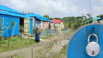 বরিশাল আশ্রয়ণের ঘরে ঝুলছে তালা, বাকিগুলাতে থাকেন ভাড়াটিয়া’