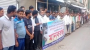 ঝালকাঠি ছাত্রদল নেতার উপর সন্ত্রাসী হামলার বিচার দাবীতে মানববন্ধন