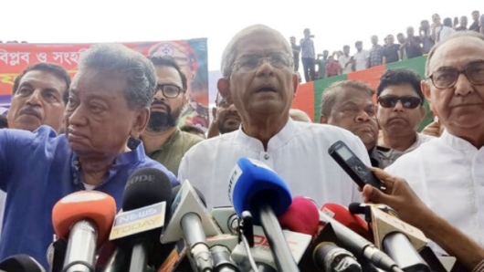 যৌক্তিক সময়ে নির্বাচন দেবে অন্তর্বর্তী সরকার, মির্জা ফখরুল