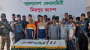 যৌথবাহিনীর অভিযানে শীর্ষ ২৬ মাদক কারবারি আটক