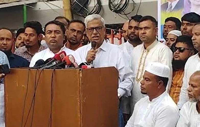 দ্রুত নির্বাচনের ব্যবস্থা করতে অন্তর্বর্তী সরকারকে আহ্বান ফারুকের