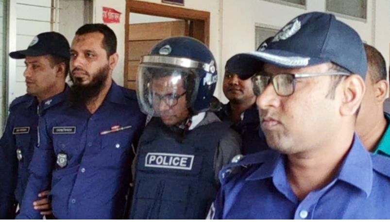 আবু সাঈদ হত্যা মামলার বেরোবির সাবেক প্রক্টর শরিফুল ইসলামের তিন দিনের রিমান্ড মঞ্জুর