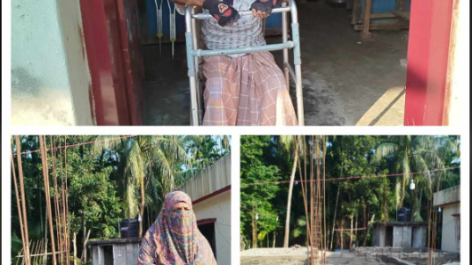 মেহেন্দিগঞ্জে ভাইয়ের বসত ঘরের নির্মাণ কাজ বন্ধ করে দেয় বড় ভাই, প্রশাসনের হস্তক্ষেপ কামনা করছে পরিবার