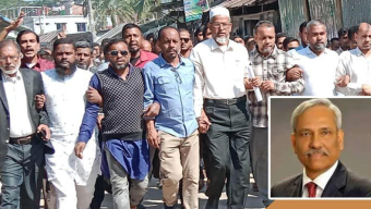 ঝালকাঠির সাবেক সংসদ সদস্য শাহজাহান ওমর কারাগারে, বিএনপির আনন্দ মিছিল