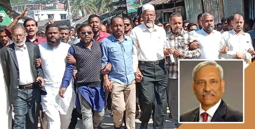 ঝালকাঠির সাবেক সংসদ সদস্য শাহজাহান ওমর কারাগারে, বিএনপির আনন্দ মিছিল