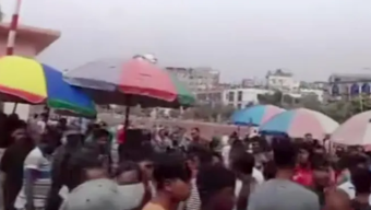 জুরাইনে পুলিশের সঙ্গে অটোরিকশাচালকদের সংঘর্ষ, রেলপথ অবরোধ