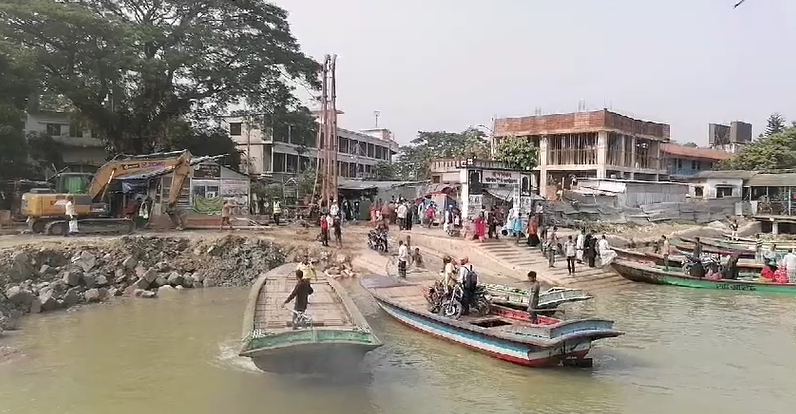বরিশালে ঐতিহ্যবাহী চরকাউয়া খেয়াঘাট উচ্ছেদের পায়তারা,বিআইডব্লিউটিএ’র