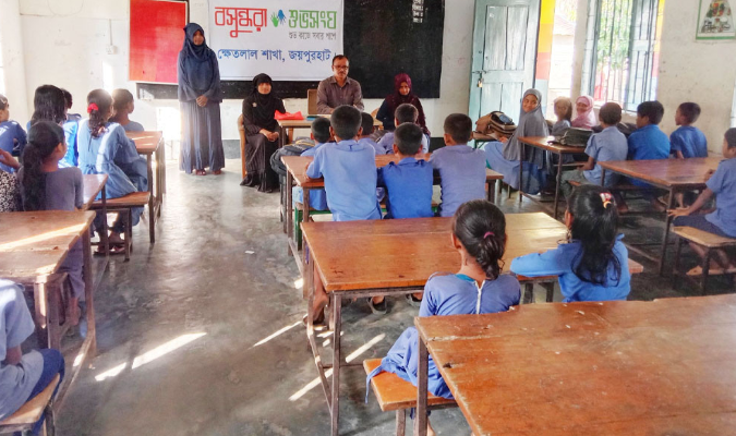 ক্ষেতলালে বসুন্ধরা শুভসংঘ, শিক্ষার মানোন্নয়নে কুইজ প্রতিযোগিতা