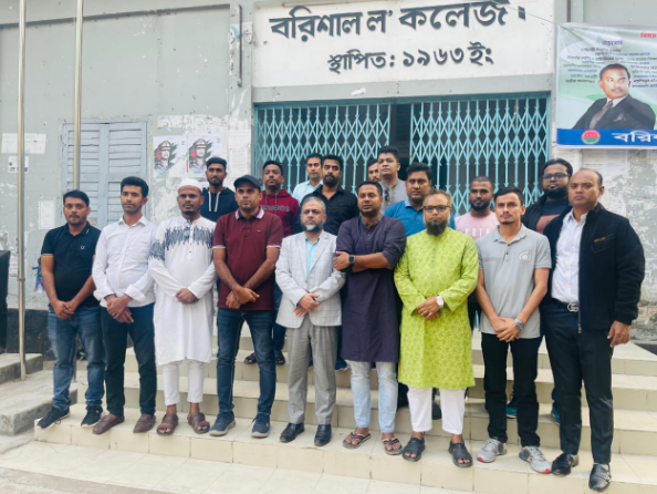 বরিশাল‘ল’ কলেজ ক্যাম্পাসে সুষ্ঠু রাজনীতি ফেরাতে কেন্দ্রীয় ছাত্রদলের নানা উদ্যোগ