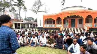 বরিশালে সনাতন ধর্মাবলম্বী শিক্ষার্থীদের সঙ্গে ছাত্রদলের মতবিনিময় সভা