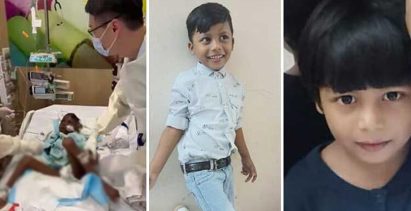 গুলিবিদ্ধ সেই শিশু ৪ মাস পর চোখ খুলছে ,আশার আলো দেখছে