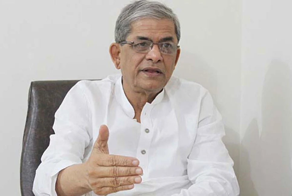 আওয়ামী লীগ খুনের মতো পৈশাচিক খেলায় মাতোয়ারা : মির্জা ফখরুল