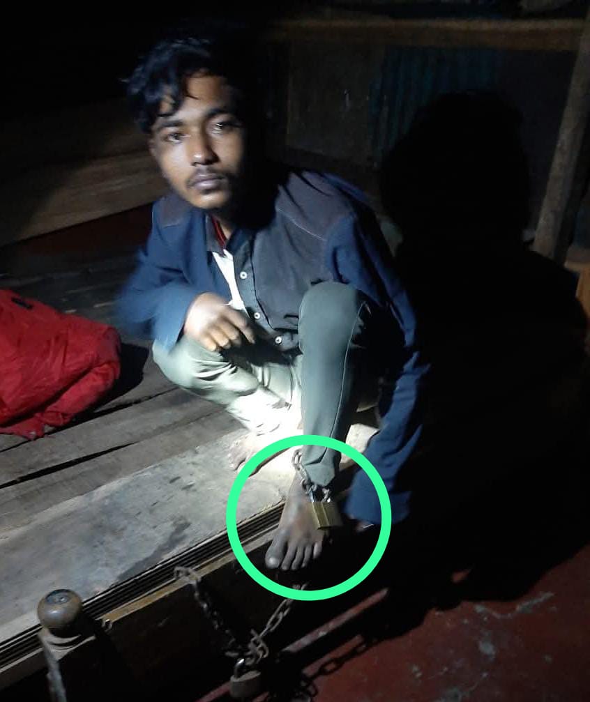 বরিশালে পুলিশের মাদক বিরোধী অভিযানে অন্ধকার ঘর থেকে কিশোর উদ্ধার?