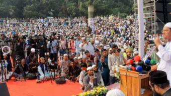 নির্বাচনের মাধ্যমে জাতীয় সরকার প্রতিষ্ঠা করতে চাই : চরমোনাই পীর