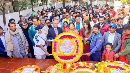 বরিশাল বিশ্ববিদ্যালয়ে মহান বিজয় দিবস উদ্যাপিত
