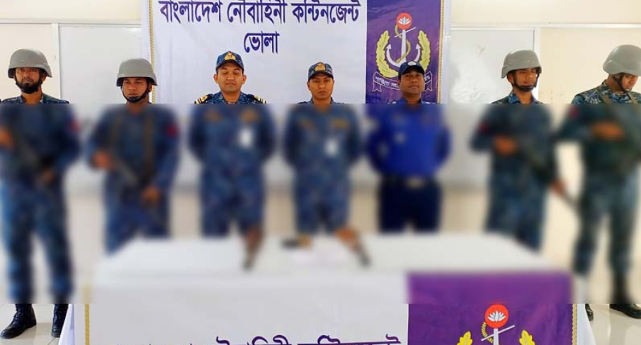 ভোলায় যৌথ অভিযানে বন্দুকসহ ডাকাত আটক