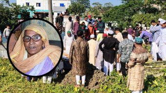 সাংবাদিক হাসিবুল ইসলামের নানীর ইন্তেকাল, জানাজায় মানুষের ঢল