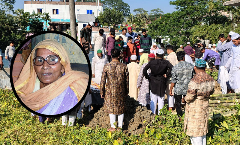 সাংবাদিক হাসিবুল ইসলামের নানীর ইন্তেকাল, জানাজায় মানুষের ঢল