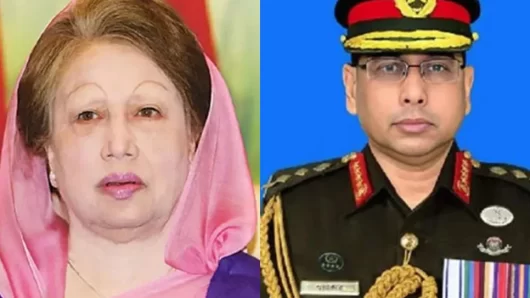 খালেদা জিয়ার স্বাস্থ্যের খোঁজ নিতে বাসায় গেলেন সেনাপ্রধান