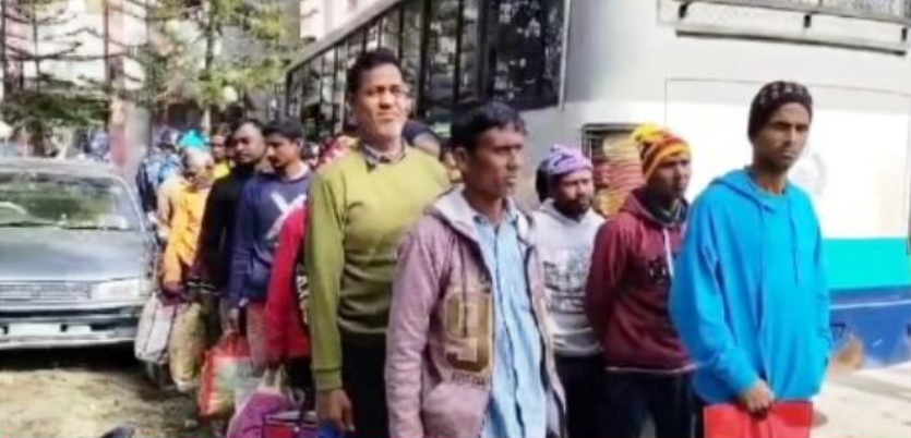 পটুয়াখালী কারাগার থেকে মুক্তি পেলেন ভারতের ৩১ জেলে