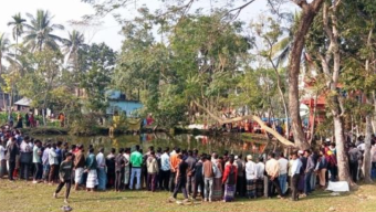 বরিশালে পুকুর থেকে মানুষের কাটা হাত-পাসহ শরীরের টুকরো উদ্ধার