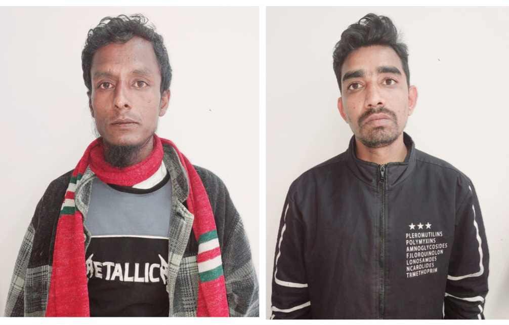 বিএমপি গোয়েন্দা শাখার অভিযানে ১ কেজি গাঁজাসহ আটক -২
