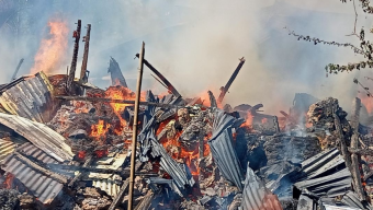 কাউখালীতে ভয়াবহ অগ্নিকাণ্ডে দুইটি ঘর পুড়ে ছাই