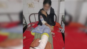 বরিশালে ভাইয়ের কবর ভাঙতে বাধা দেয়ায় বোনের পা ভেঙে দিলো প্রতিপক্ষ