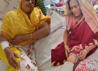 বানারীপাড়ায় গভীর রাতে তিন বাড়ি ভাংচুর,লুট দুই নারী ও ইমামসহ ৪জনকে কুপিয়ে জখম