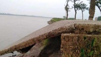বিষখালী নদীর ভাঙনে বিলীনের পথে রামনা-ফুলঝুড়ি সড়ক, আতঙ্কে হাজারো পরিবার