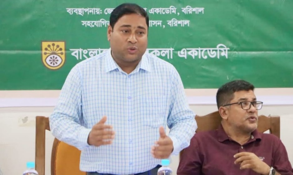 বরিশালে কালচারাল অফিসার ‘অসিত বরণ দাশ’কে’ বিতর্কিত করার চক্রান্ত