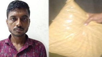 বরিশালে ১০ কেজি গাঁজাসহ মাদক ব্যবসায়ী আটক, মিনি ট্রাক জব্দ