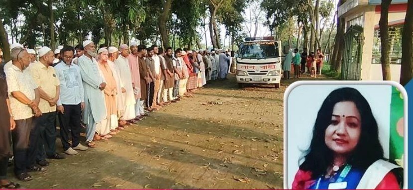 মৃত্যুর আগে দাফনের স্থান বলে যান শিক্ষিকা মাসুদা, সেখানেই দাফন