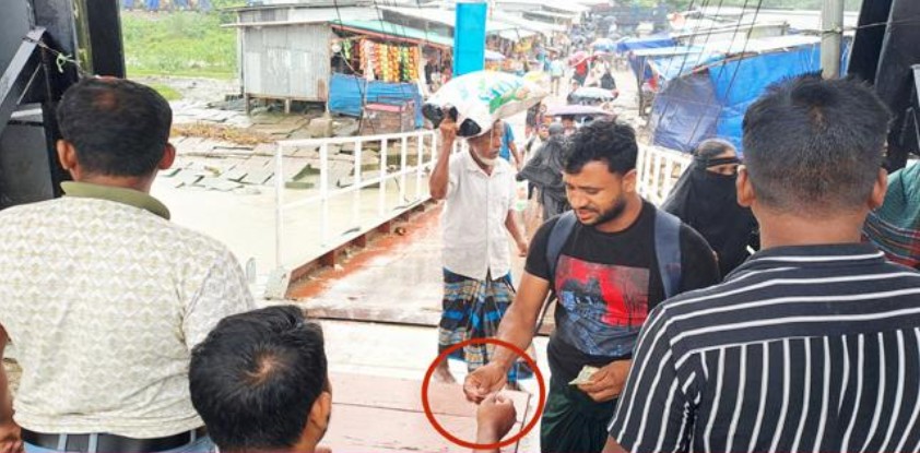 ভোলার ইলিশা লঞ্চঘাটে নিরব চাঁদাবাজি, নিশ্চুপ প্রশাসন