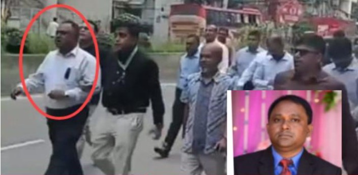 ছাত্র-জনতা বিরোধী স্লোগানদাতা এখন পটুয়াখালীর সিভিল সার্জন ও নিয়োগ বোর্ডের সদস্য সচিব