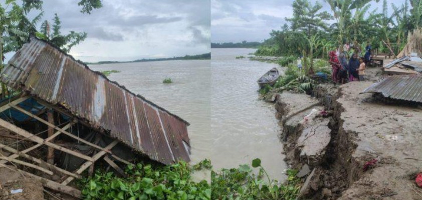 মাথা গোঁজার ঠাঁই টুকু কেড়ে নিলো সন্ধ্যা নদীতে