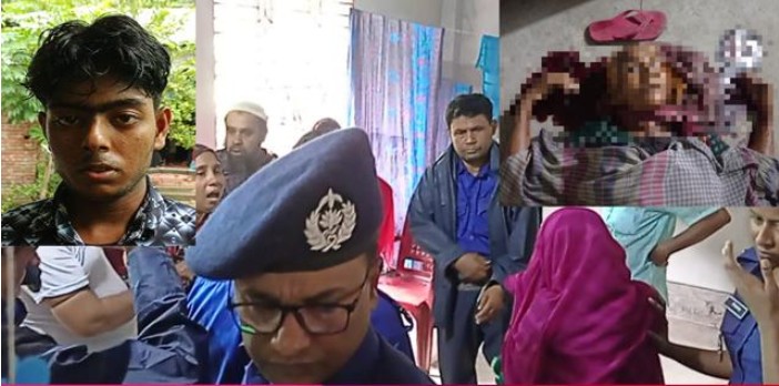 পিরোজপুরে মোবাইল কেনার টাকা না পেয়ে দাদিকে গলাকেটে খুন করে নাতি