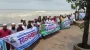 কুয়াকাটা বীচ রক্ষায় মানববন্ধন – এক কণ্ঠে সামাজিক, রাজনৈতিক ও ব্যবসায়ী সংগঠন