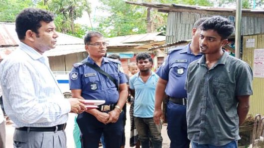 লালমোহনে মাদকসেবীকে ১৫দিনের কারাদন্ড